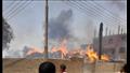 السيطرة على حريق داخل عصارة قصب في قنا  (1)