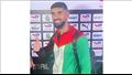 ياسر حمد لاعب الزمالك بقميص فلسطين