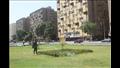 الأشجار والمسطحات الخضراء في شارع أحمد عرابي بالمه