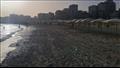 إقبال منخفض على شواطئ الإسكندرية قبل العيد (6)