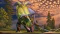 صورة فنية للديناصور المكتشف حديثا Lokiceratops