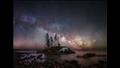 صورة للمجرة فوق بحيرة سوبيريور مينيسوتا.. الولايات المتحدة الأمريكية