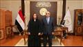 وزير العدل يستقبل سفيرة دولة الإمارات بالقاهرة