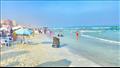 هدوء أمواج البحر بشواطئ الإسكندرية (1)