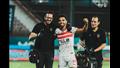 احتفال لاعب الزمالك بالهدف