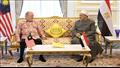 استقبل الملك إبراهيم بن السلطان إسكندر، ملك ماليزيا، فضيلة الإمام الأكبر الدكتور أحمد الطيب