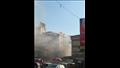 حريق محلين بمنطقة شارع الخان