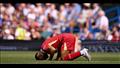 احتفال محمد صلاح بأول أهدافه في الدوري الإنجليزي