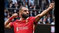 محمد صلاح يحتفل بهدفه لليفربول أمام إيبسويتش تاون                                                                                                                                                       