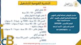 النشرة القومية للتشغيل (8)