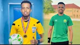 الصومالي عمر عبد القادر ارتان حكم مباراة الأهلي وشباب بلوزداد الجزائري1