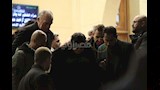 فيفي عبده في عزاء المطرب أحمد عدوية 