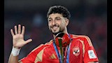 وسام أبو علي لاعب النادي الأهلي 