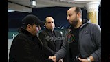 محمد فؤاد يتلقى واجب العزاء في وفاة حماه (1)