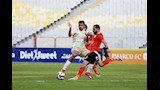 عمر الساعي من مباراة الأهلي وفاركو