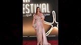 يسرا اللوزي من مهرجان الجونة السينمائي