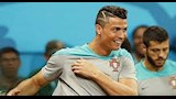 تسريحة شعر كريستيانو رونالدو في كأس العالم 2014....