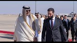 الشرع يستقبل أمير قطر