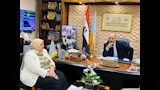 اجتماع في مديرية التربية والتعليم بالإسكندرية (2)