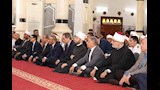 وزير الأوقاف والمفتي يؤدون صلاة الجمعة بمسجد أبي بكر الصديق بالإسماعيلية (1)