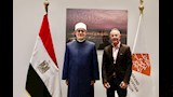 مفتي الجمهورية يزور المتحف المصري الكبير (5)