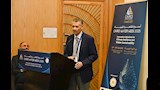 الدكتور هاني سويلم خلال جلسة بعنوان تحلية المياه لأغراض الري