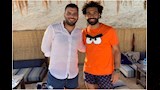 محمد صلاح وعماد متعب في الجونة