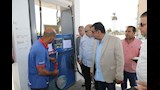سكرتير مساعد بني سويف يتفقد مواقف السيارات ومحطات الوقود 