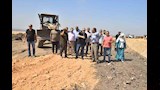 محافظ أسيوط يتابع أعمال تنفيذ المحور التنموي الجديد بين البداري وطريق البحر الأحمر  (14)