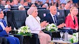 السيدة انتصار السيسي خلال فاعلية “فني وافتخر”