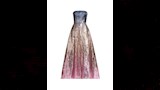  الفستان يحمل اسم Gradient Sequin Flared Dress