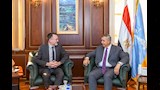 محافظ الإسكندرية يلتقي السفير الكندي