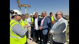 نائب وزير الإسكان يتفقد محطة معالجة الصرف الصحي با