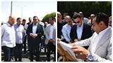 وزير الإسكان يتفقد الطرق والمحاور بمدينتي 6 أكتوبر