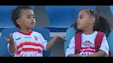 لقطة في مباراة الزمالك والمحلة 