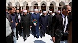 الإمام الأكبر يصل الجامع الأزهر لأداء صلاة الجنازة على د. أحمد عمر هاشم