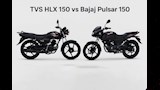 باجاج Pulsar 150 وتي في إس HLX 150 