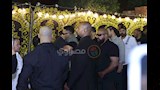 محمد رمضان في عزاء اسماعيل الليثي (2)