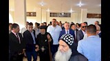 محافظ الأقصر وقيادات أمنية يشاركون بالاحتفال السنوي بدير مارجرجس (15)