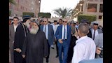 محافظ الأقصر وقيادات أمنية يشاركون بالاحتفال السنوي بدير مارجرجس (11)