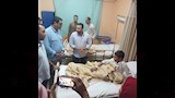 وزير الثقافة يتابع الحالة الصحية لمصابي حادث انقلاب أتوبيس أسوان (8)
