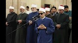 المقرئ الصغير محمد يؤم المصلين في الجامع الأزهر (2)