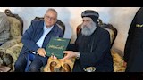 وفد من مكتبة الإسكندرية يزور أديرة الفيوم (4)