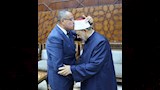 المحافظ يشكر شيخ الأزهر 