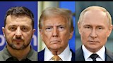 ترامب وبوتين وزيلينسكي