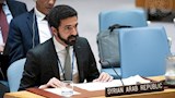 مندوب سوريا في مجلس الأمن الدولي السفير إبراهيم عل