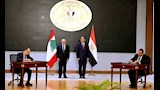 مدبولي ونظيره اللبناني يشهدان توقيع 15 مذكرة تفاهم مشتركة (9)