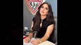 حنين خالد زوجة محمد عواد حارس مرمى الزمالك