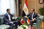 وزير الصحة يبحث مع سفير قطر تعزيز الشراكة الصحية المشتركة