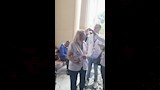 زيارة الوفد للجنة مدرسة الثانوية بنات بشبين الكوم